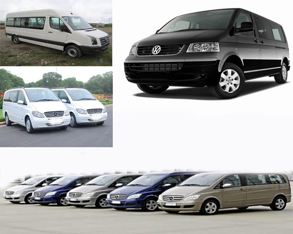 volkswagen caravelle multipurpose van hire