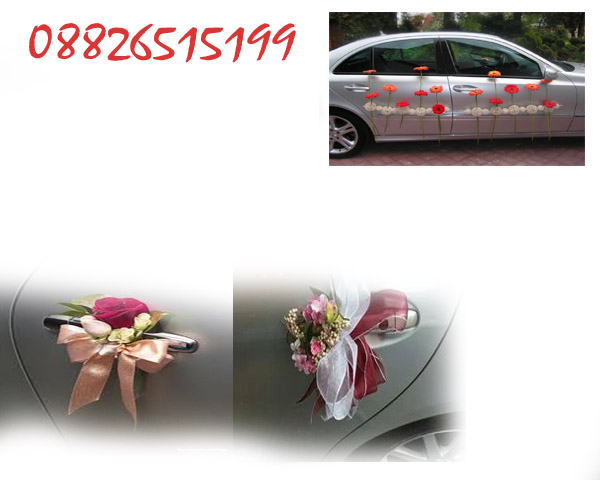 decoration wedding car