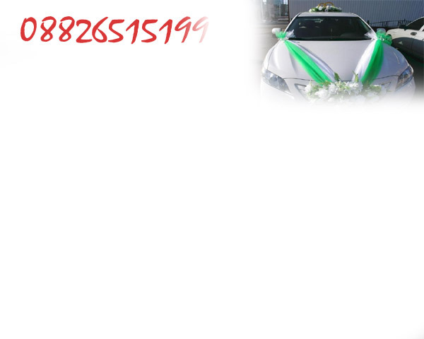 decoration wedding car