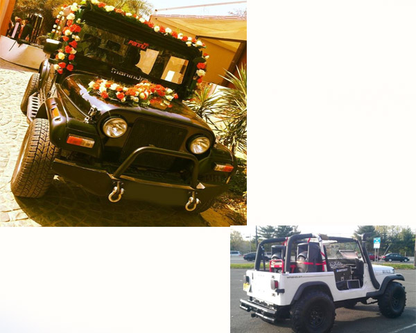 decoration wedding car